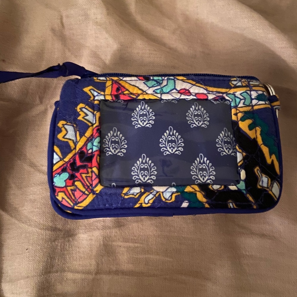 Vera Bradley ID Case with pouch